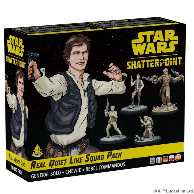 Real Quiet Like Squad Pack: Star Wars: Shatterpoint Real Quiet Like Squad Pack: Star Wars: Shatterpoint