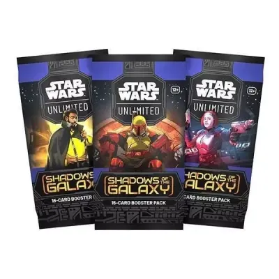 Star Wars Unlimited Shadows Of The Galaxy Booster Pack (16 Cards)