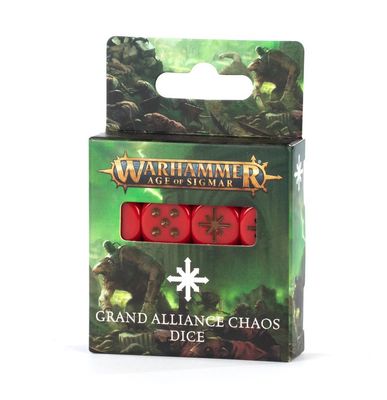 Age Of Sigmar: Grand Alliance Chaos Dice Age Of Sigmar: Grand Alliance Chaos Dice