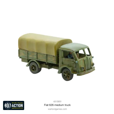 Fiat 626 Medium Truck - Warlord Bolt Action Fiat 626 Medium Truck - Warlord Bolt Action