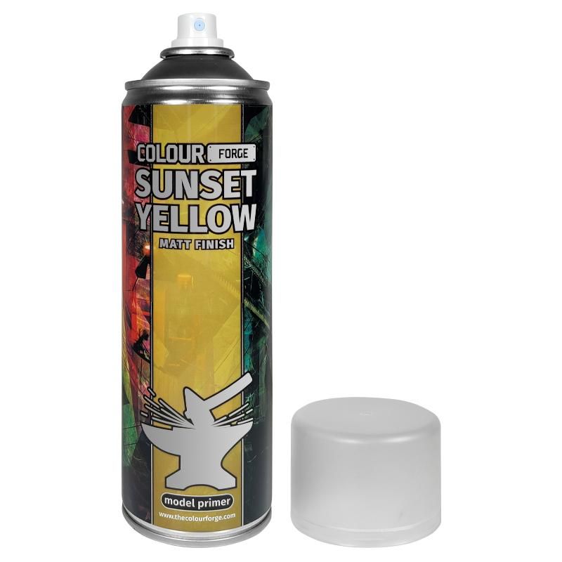 Colour Forge Sunset Yellow Matt Spray (500Ml) Colour Forge Sunset Yellow Matt Spray (500Ml)