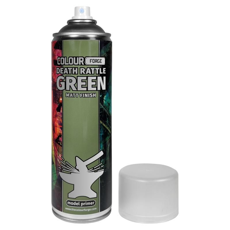 Colour Forge Death Rattle Green Matt Spray (500Ml)