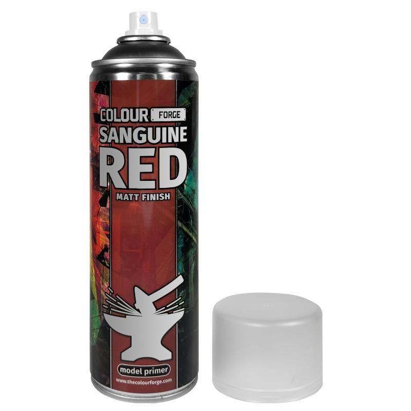 Colour Forge Sanguine Red Matt Spray (500Ml) Colour Forge Sanguine Red Matt Spray (500Ml)