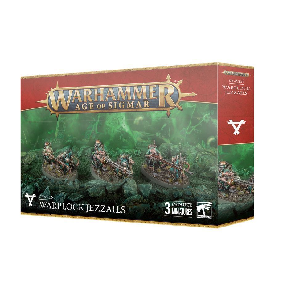 Skaven: Warplock Jezzails  Warhammer Age of Sigmar