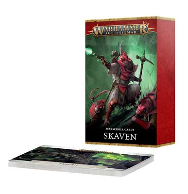 Warscroll Cards: Skaven (Eng) Warhameer Age of Sigmar Warscroll Cards: Skaven (Eng) Warhameer Age of Sigmar