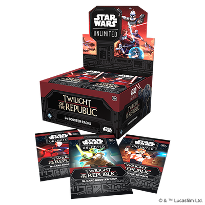 Star Wars: Unlimited Twilight of the Republic - Booster Box (24 Packs)