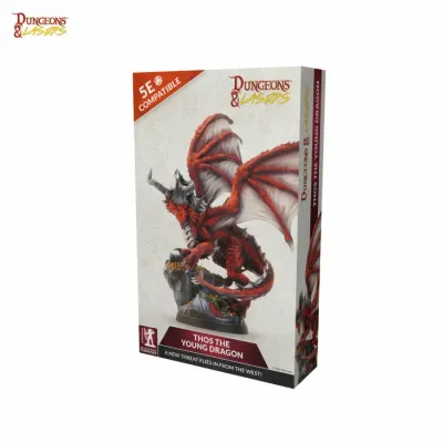 Thos The Young Dragon - Dungeons & Lasers Thos The Young Dragon - Dungeons & Lasers