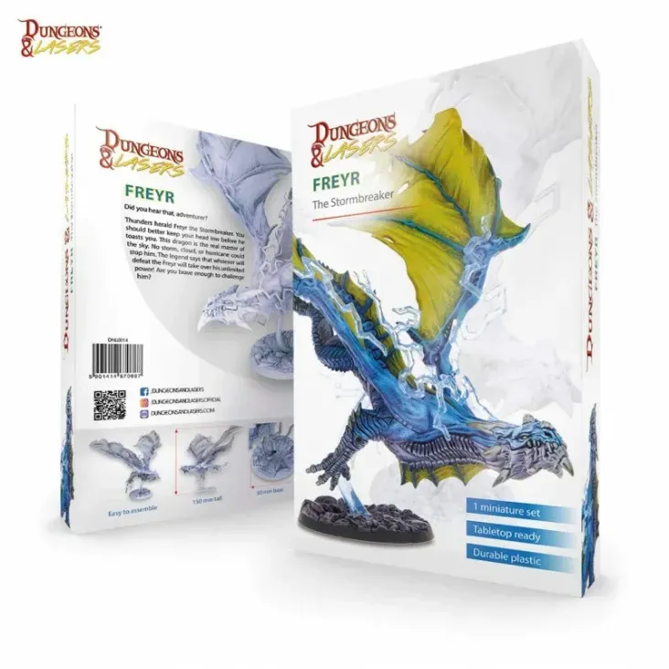 Freyr The Stormbreaker Dragon - Dungeons & Lasers