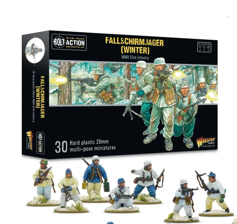 Fallschirmjager Platoon (Winter)  - Bolt Action