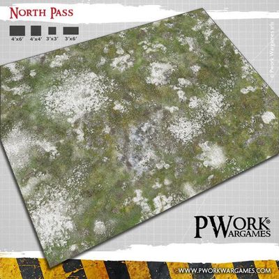 North Pass - Wargames Terrain Mat - Pworks Wargaming North Pass - Wargames Terrain Mat - Pworks Wargaming