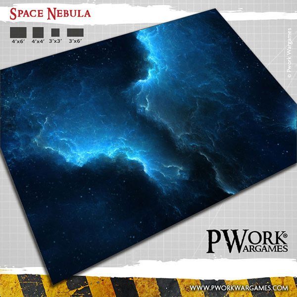 Space Nebula - Wargames Terrain Mat  - Pworks Wargaming