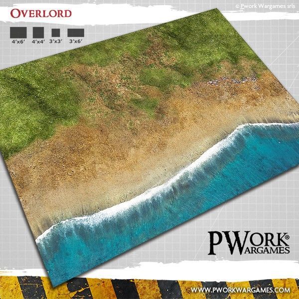 Overlord - Wargames Terrain Mat   - Pworks Wargaming