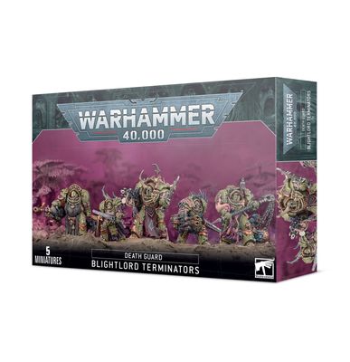 Death Guard: Blightlord Terminators Death Guard: Blightlord Terminators