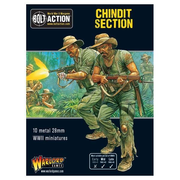 British Chindit Section - Warlord Bolt Action