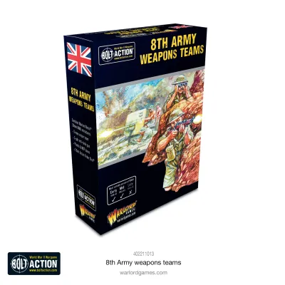 British 8TH Army Weapons Teams - Warlord Bolt Action British 8TH Army Weapons Teams - Warlord Bolt Action