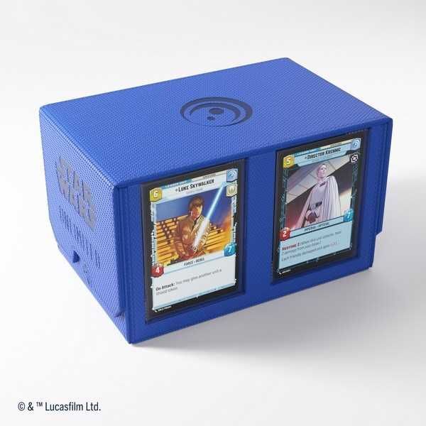 Gamegenic Star Wars: Unlimited Double Deck Pod - Blue Gamegenic Star Wars: Unlimited Double Deck Pod - Blue
