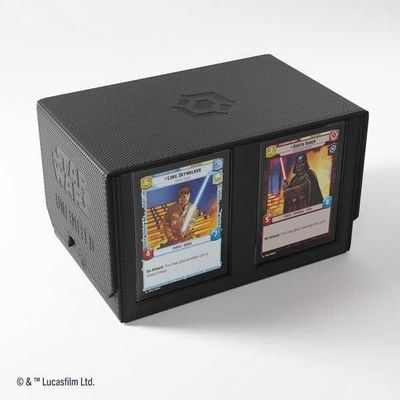 Gamegenic Star Wars: Unlimited Double Deck Pod - Black Gamegenic Star Wars: Unlimited Double Deck Pod - Black