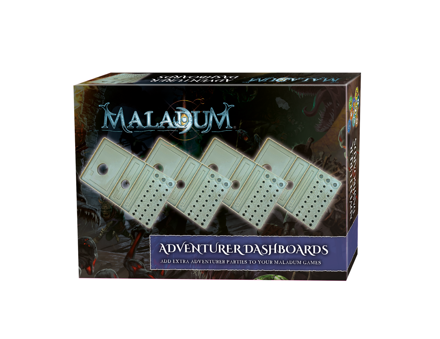 Maladum Adventurer Dashboards