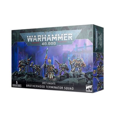 Grey Knights Brotherhood Terminator Squad Grey Knights Brotherhood Terminator Squad