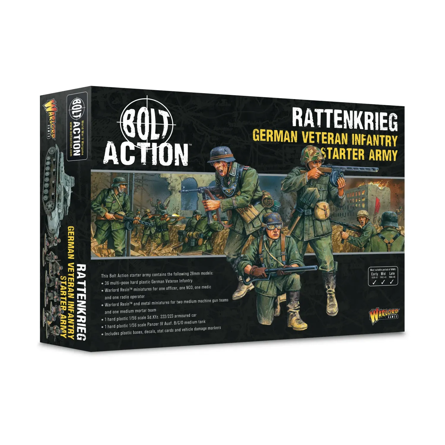 Rattenkrieg - German Veterans Infantry Starter Army Bolt Action Warlord Games