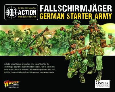 German Fallshirmjager Army Box