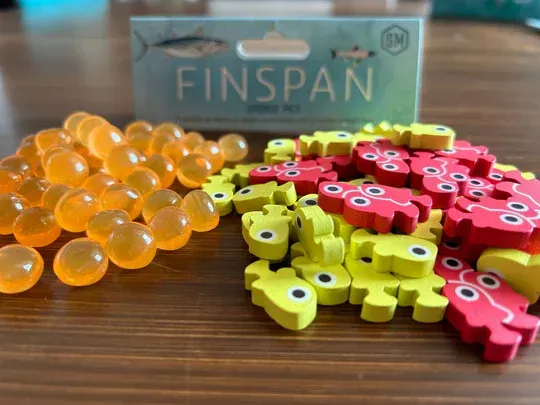 Finspan Upgrade Pack (Wooden Tokens & Squishy Eggs) Finspan Upgrade Pack (Wooden Tokens & Squishy Eggs)