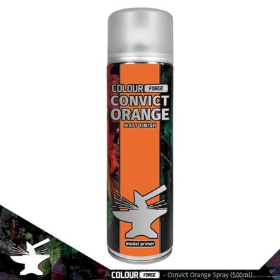 Colour Forge Convict Orange Spray (500Ml) Colour Forge Convict Orange Spray (500Ml)