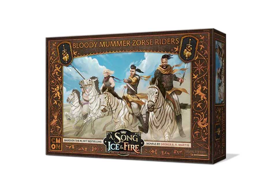 Bloody Mummer Zorse Riders: A Song of Ice and Fire Miniatures Game