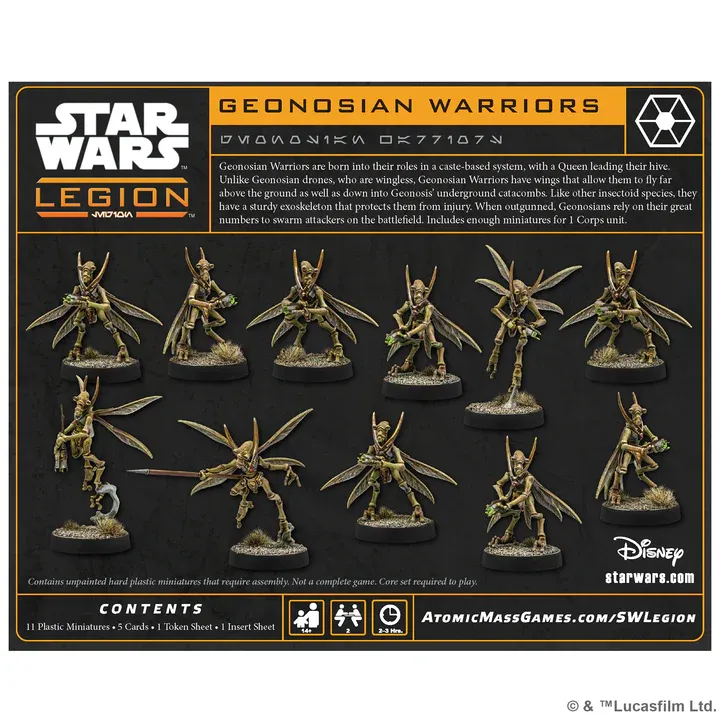 Geonosian Warriors Unit Expansion Star Wars Legion