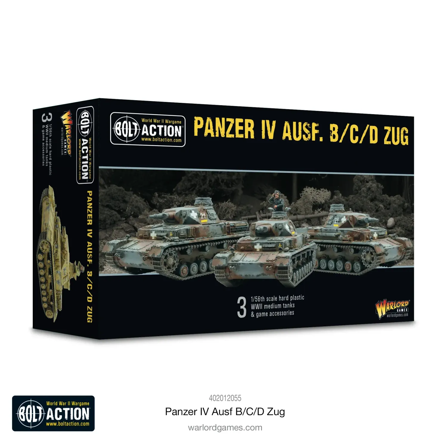 German Panzer Iv Ausf. B/C/D Troop - Bolt Action