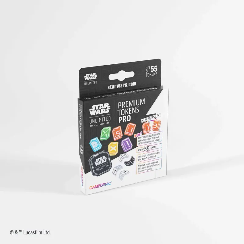 Gamegenic Star Wars: Unlimited Premium Tokens Pro Gamegenic Star Wars: Unlimited Premium Tokens Pro