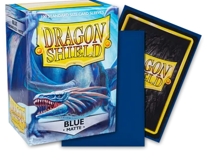 Dragon Shield Matte - Blue (100 Ct. In Box) Dragon Shield Matte - Blue (100 Ct. In Box)