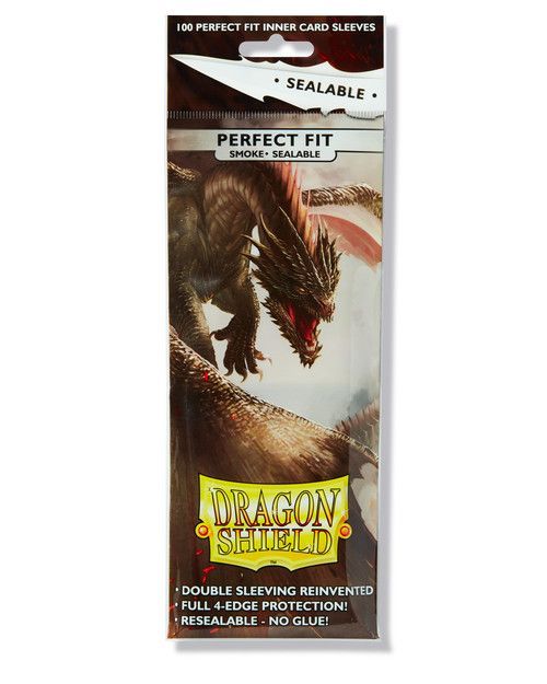 Unit Dragon Shield Perfect Fit Sealable- Smoke Unit Dragon Shield Perfect Fit Sealable- Smoke