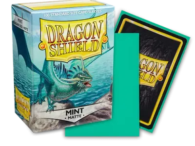 Dragon Shield Matte - Mint (100 Ct.) In Box Dragon Shield Matte - Mint (100 Ct.) In Box