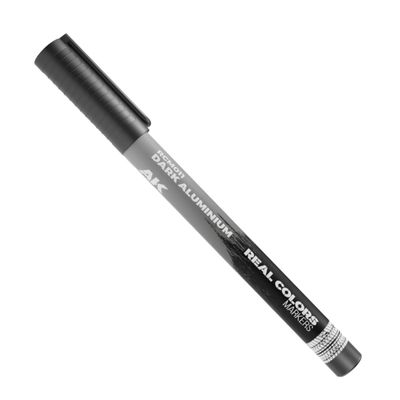 AK Real Colors Marker: Dark Aluminium
