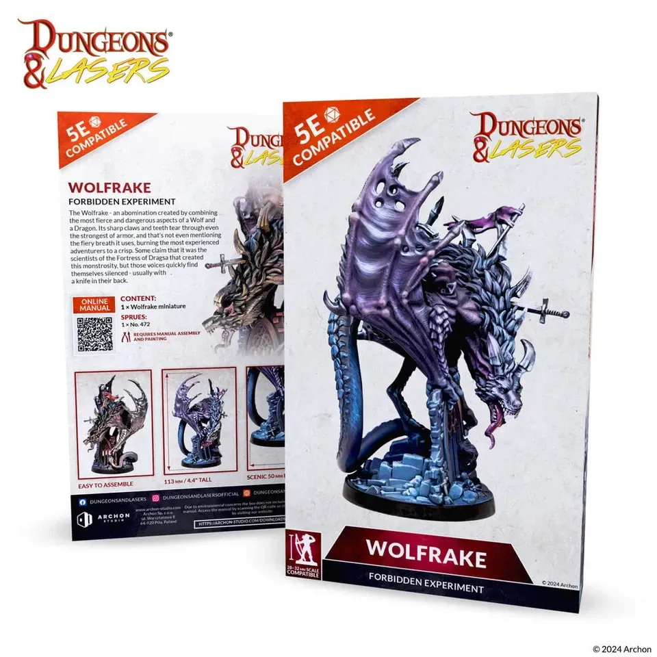 Deuslair: Wolfrake - Dungeons & Lasers