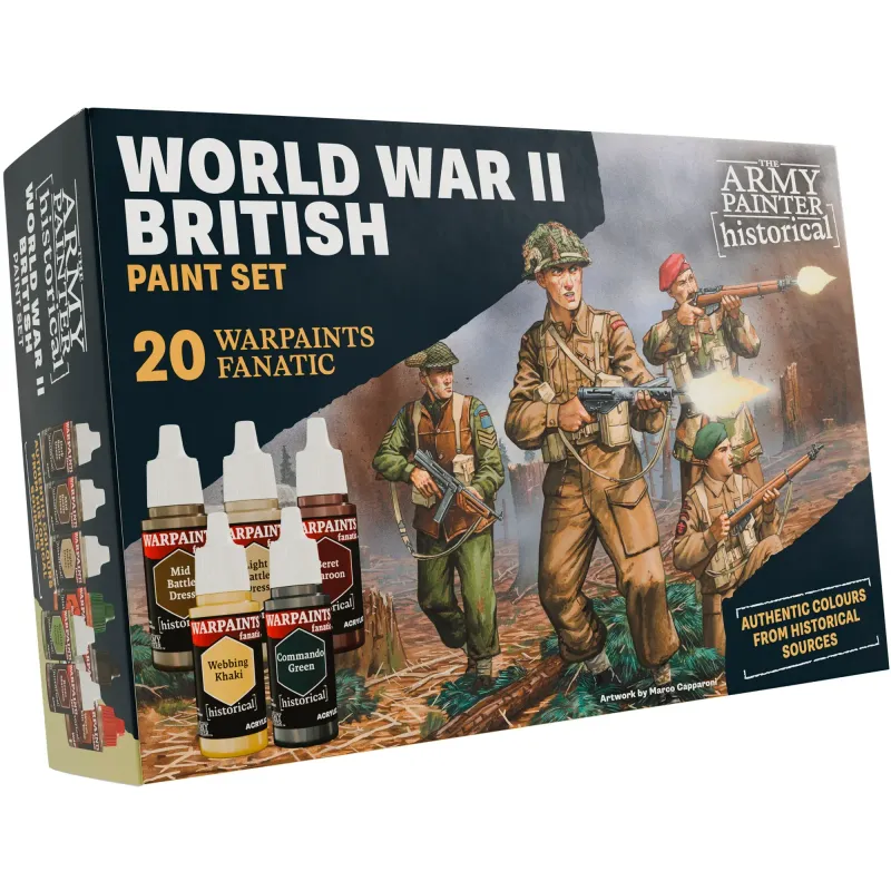 Warpaints Fanatic: WW2 British Paint Set Warpaints Fanatic: WW2 British Paint Set