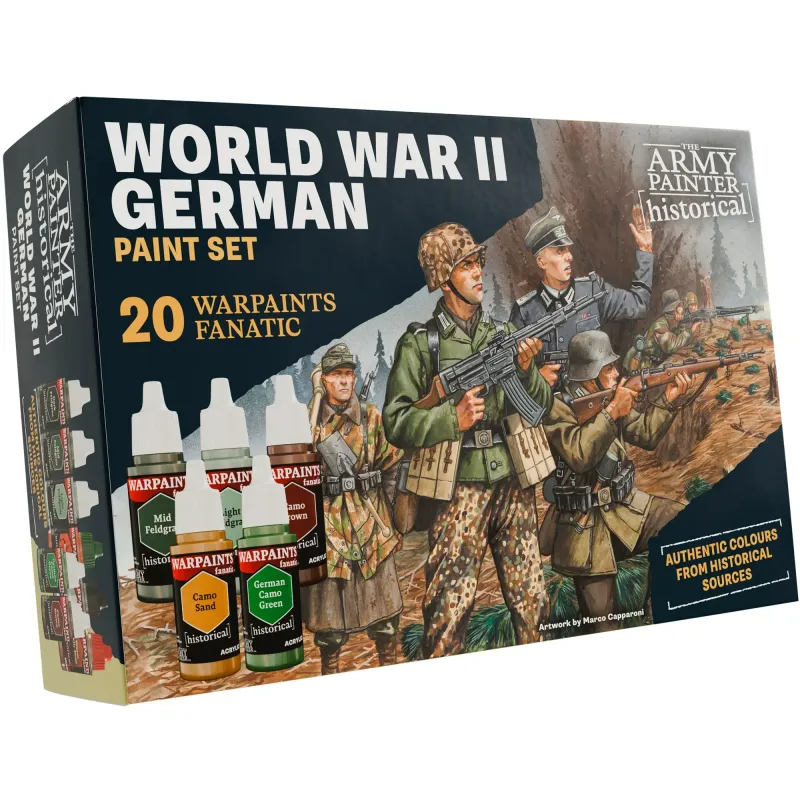 Warpaints Fanatic: WW2 German Paint Set Warpaints Fanatic: WW2 German Paint Set