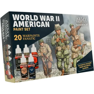 Warpaints Fanatic: WW2 American Paint Set Warpaints Fanatic: WW2 American Paint Set