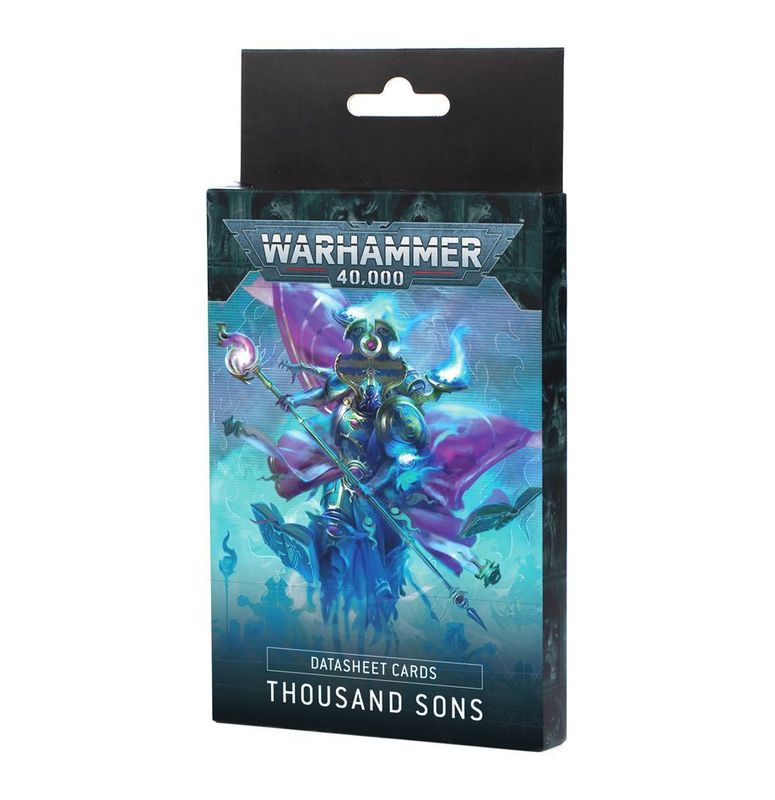 Datasheet Cards: Thousand Sons (English) Datasheet Cards: Thousand Sons (English)