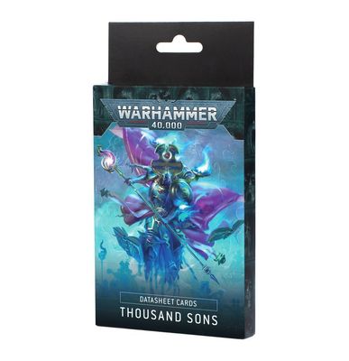 Datasheet Cards: Thousand Sons (English) Datasheet Cards: Thousand Sons (English)