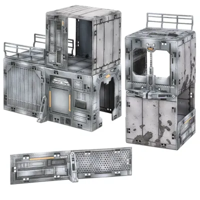 Halo Flashpoint Outpost 3D Buildable Terrain Set Halo Flashpoint Outpost 3D Buildable Terrain Set