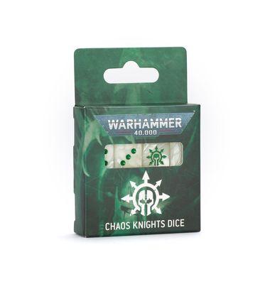 Warhammer 40000: Chaos Knights Dice Warhammer 40000: Chaos Knights Dice