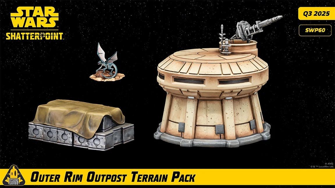Star Wars: Shatterpoint Outer Rim Outpost Terrain Pack