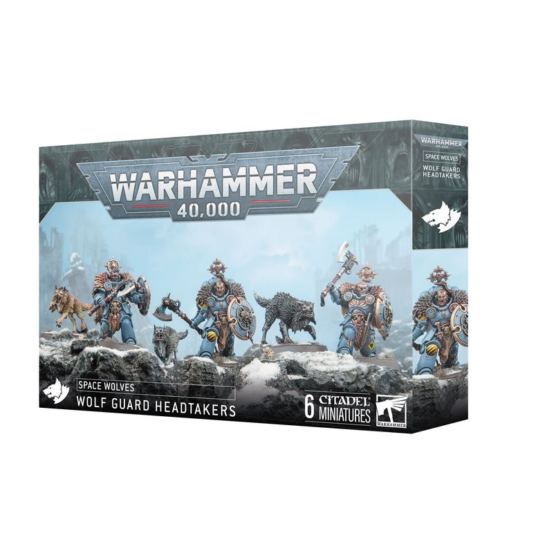 Space Wolves: Wolf Guard Headtakers - Warhammer 40k