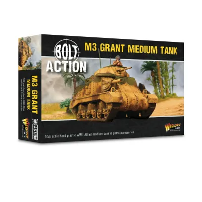 M3 Grant Medium Tank - Warlord Games Bolt Action M3 Grant Medium Tank - Warlord Games Bolt Action