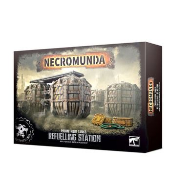 Necromunda: Promethium Tanks Refuelling Station Necromunda: Promethium Tanks Refuelling Station