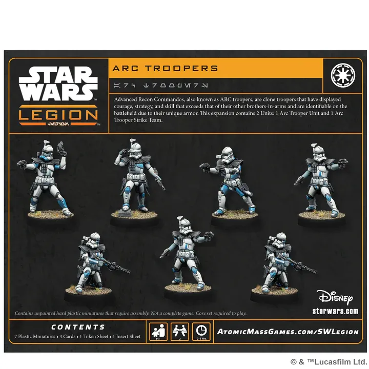 Star Wars Legion - ARC Troopers Unit Expansion