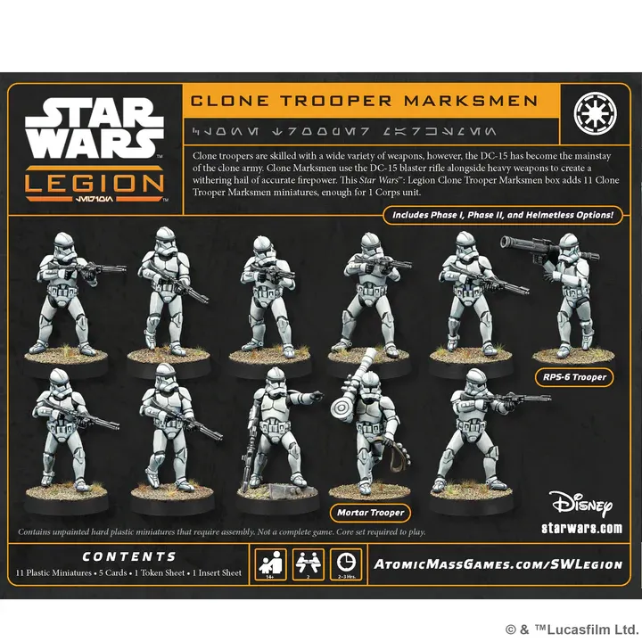 Star Wars Legion - Clone Trooper Marksmen