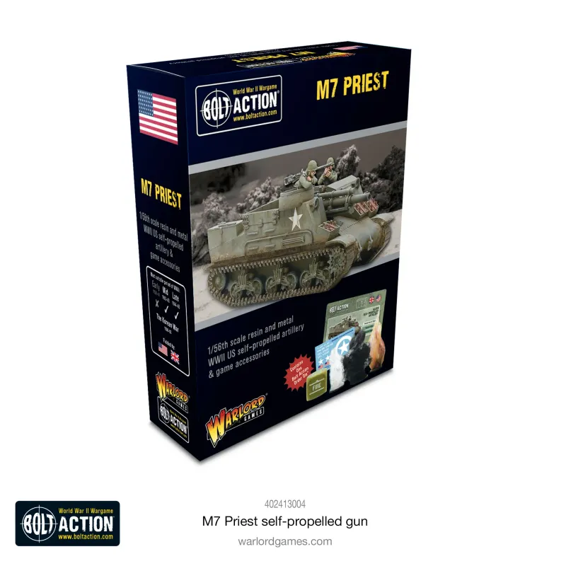 M7 Priest (Self propelles Gun) Warlord Bolt Action M7 Priest (Self propelles Gun) Warlord Bolt Action